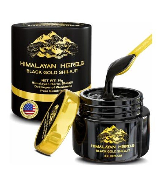 Himalayan Herbal Black Gold Shilajit 60g In Pakistan