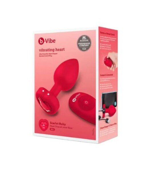 B-Vibe Vibrating Jewel Butt Plug In Pakistan